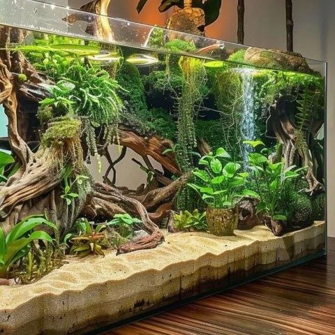 آکواریوم پلنت زیبا برای هدیه به عزیزان