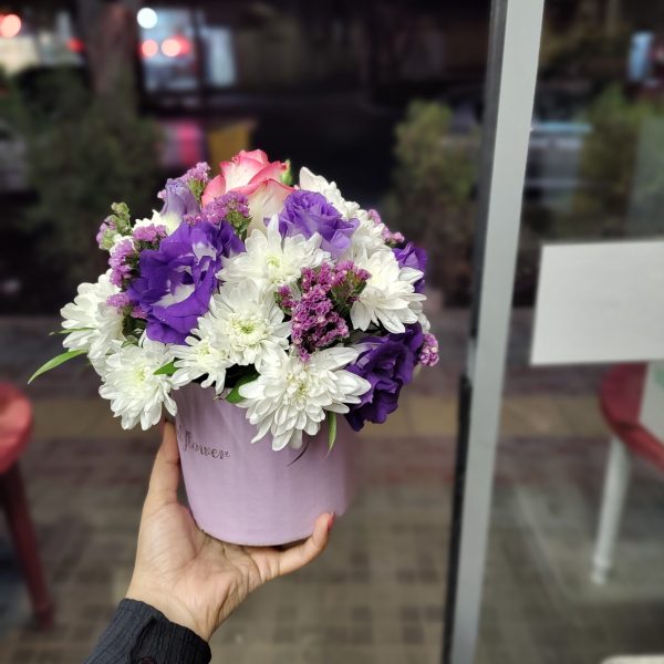 باکس گل طبیعی گرد و کوچک - اصفهان