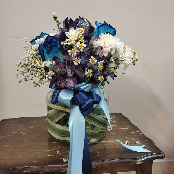 جار گل در اصفهان | قیمت و خرید جار گل تم آبی خاص