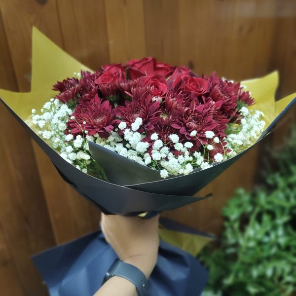 دسته گل بزرگ رز مناسب روز مادر - اصفهان