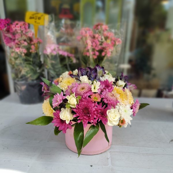 سبد گل و باکس گل طبیعی - اصفهان