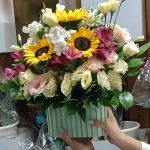 باکس گل آفتاب گردان جذاب در اصفهان