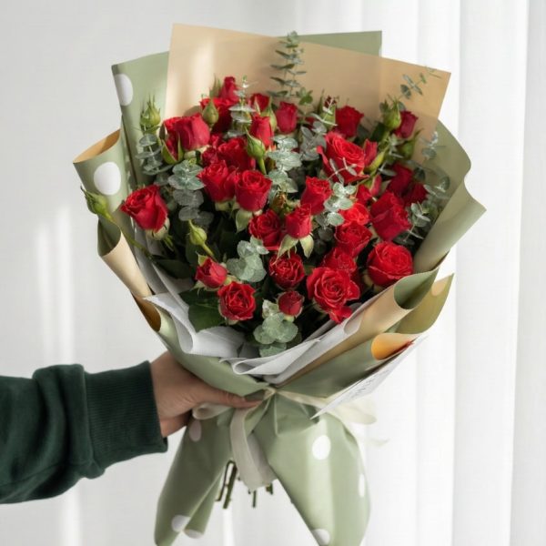 دسته گل آنیا کد 3015 - بلورا