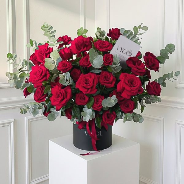 باکس گل Red night کد 9001 - بلورا